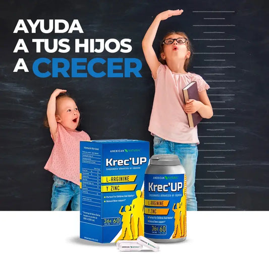 ¡Impulsa el crecimiento de tus hijos 👦con KRECUP! ⚡️- 40% off y 3 regalos