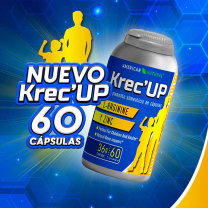 ¡Impulsa el crecimiento de tus hijos 👦con KRECUP! ⚡️- 40% off y 3 regalos